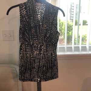 Black and white shirt